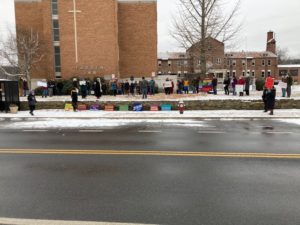 Rally at the Farren for emergency shelter